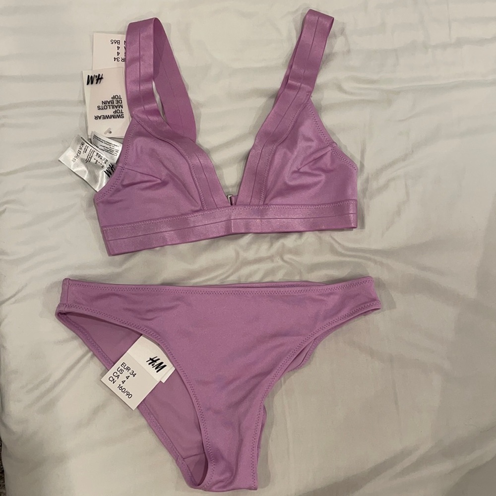 H&M Lilac Bikini, Size 4